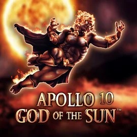 Apollo God of the Sun casino game by Novomatic – featured logo at Rocket Riches Casino