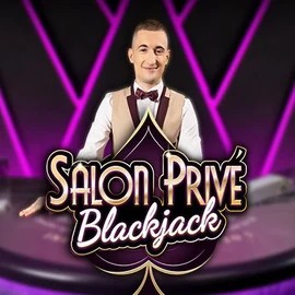 Enjoy Blackjack Salon Privé by Ezugi – logo hosted on rocketrichescasino.eu