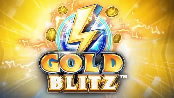 Gold Blitz slot icon by Fortune Factory Studios, available at Rocket Riches Casino