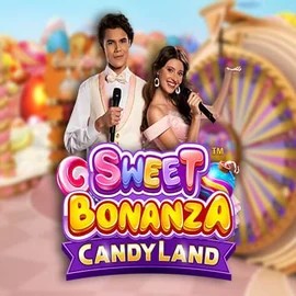 Sweet Bonanza Candy Land Live casino game by Pragmatic Play – featured logo at Rocket Riches Casino