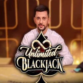 Try Unlimited Blackjack slot by Ezugi on rocketrichescasino.eu – logo image